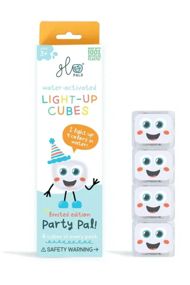 Glo Pals Kostki sensoryczne �wiec�ce w wodzie - Party Pal