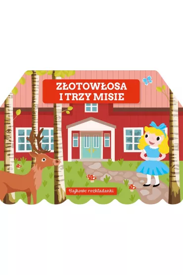 Z�otow�osa i trzy masie. Bajkowe rozk�adanki - Nicole van Dooren