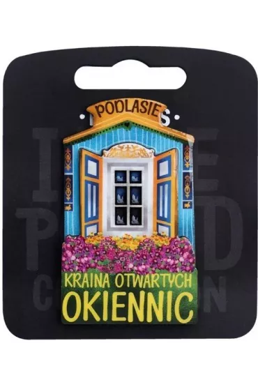 Pan Dragon Magnes I love Poland Podlasie ILP-MAG-C-POD-12
