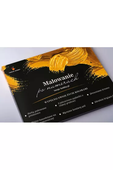Malowanie po numerach. Skalisty brzeg 40 x 50 cm