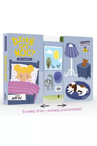 Rozsuwanki-niespodzianki. Dzie czy noc? - Magdalena  Modnicka