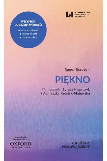Pi�kno. Kr�tkie Wprowadzenie 14 - Roger Scruton