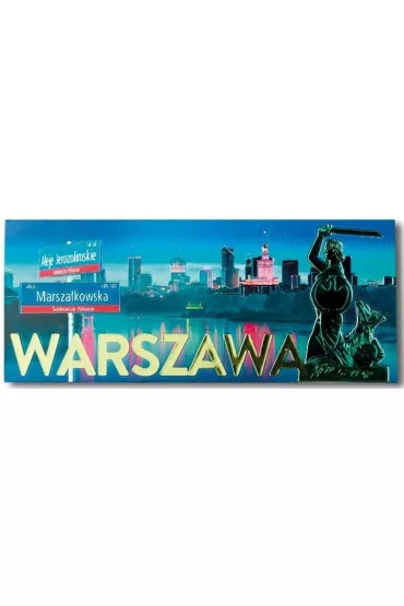 Pan Dragon Magnes I love Poland Warszawa ILP-MAG-C-WAR-06