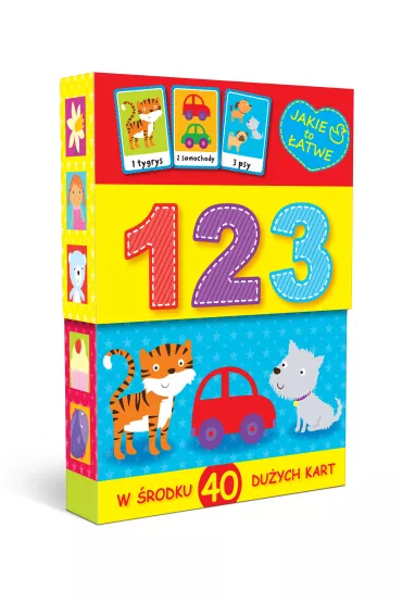 Karty malucha. 1 2 3
