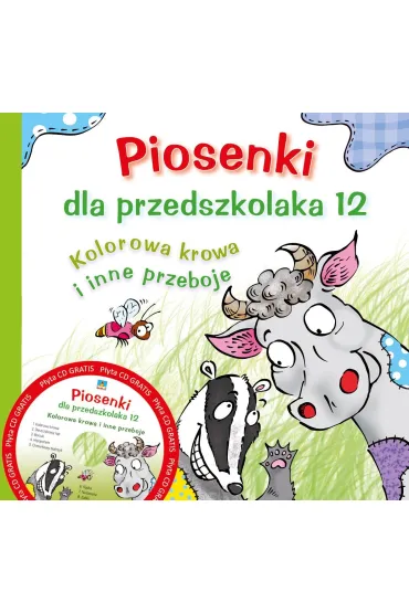 Piosenki dla przedszkolaka 12 Kolorowa krowa - Danuta Zawadzka