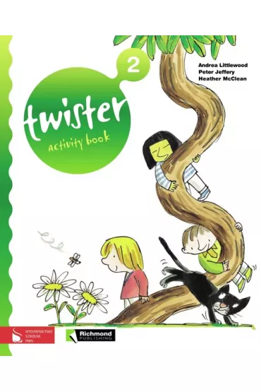 Twister SP KL 2. �wiczenia. J�zyk angielski - Jeffrey Peter, Andrea Littlewood, Heather McClean