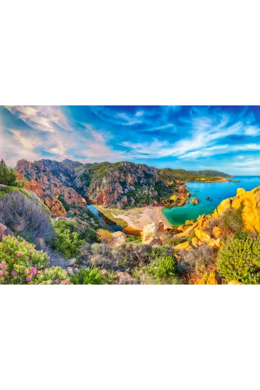 Puzzle 1500 el. Costa Paradiso, Sardinia, Italy Castorland