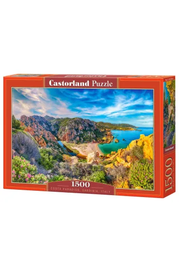 Puzzle 1500 el. Costa Paradiso, Sardinia, Italy Castorland
