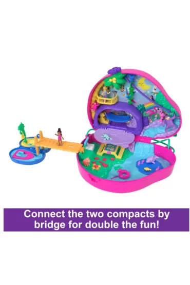 Polly Pocket. Kompaktowa torebka Rodzina leniwc�w Mattel