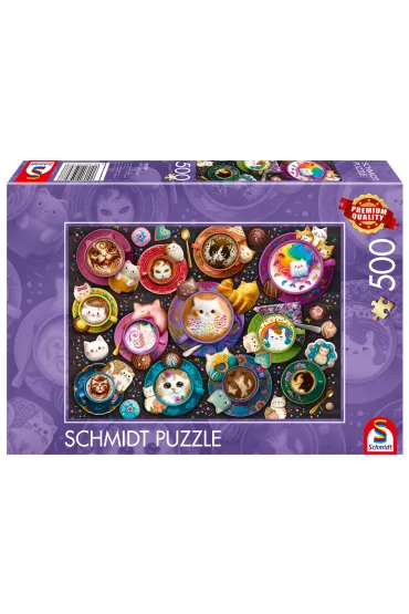 Puzzle 500 el. PQ Kotppuccino Schmidt