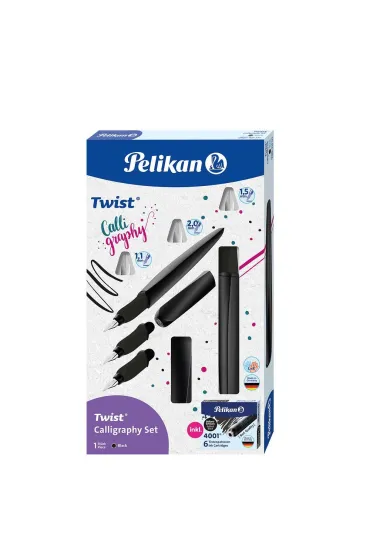 Pelikan Zestaw do kaligrafii Twist Black