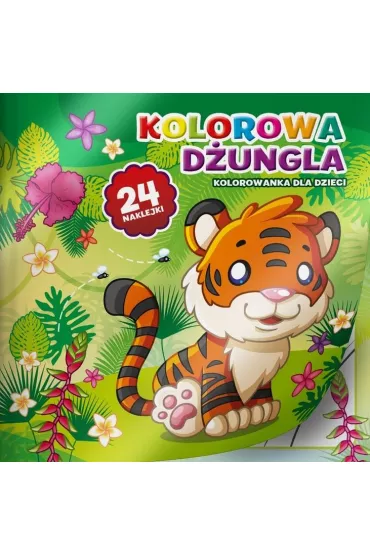 Kolorowanka Kolorowa D�ungla 210
