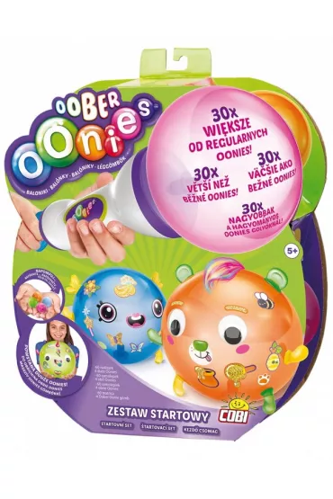 Oonies Oober zestaw startowy zabawka Cobi