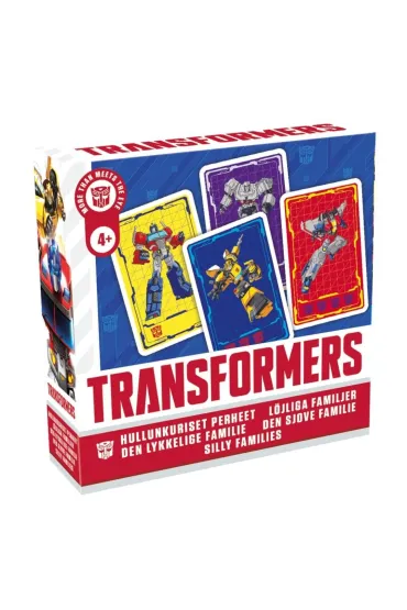 Kwartet Transformers - gra karciana Tactic