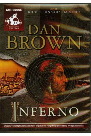 Audiobook Inferno. Robert Langdon. Tom 4 CD - Dan Brown, Jacek Rozenek