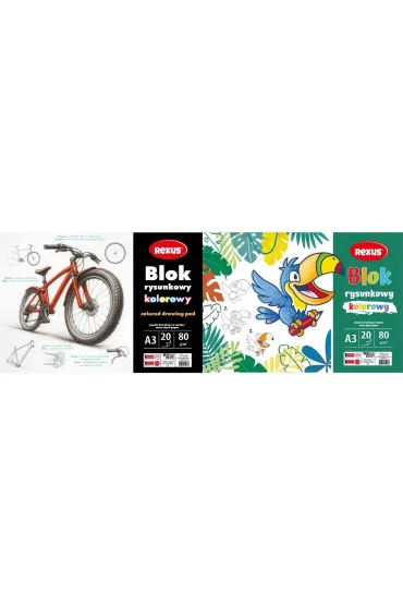 Beniamin Blok rysunkowy A3/20K mix