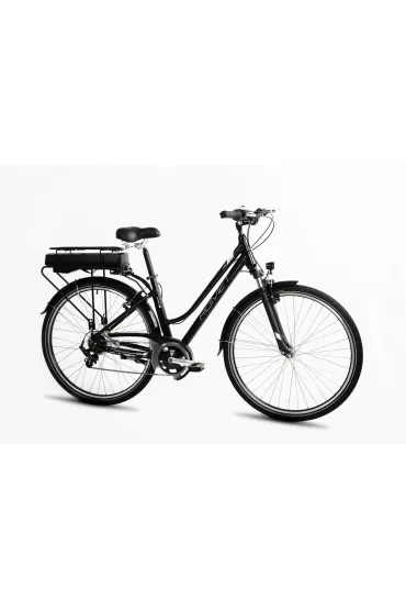 Romet Rower elektryczny GAZELA RM czarno-bia�y 18 M