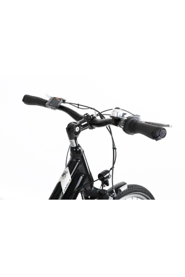 Romet Rower elektryczny GAZELA RM czarno-bia�y 18 M