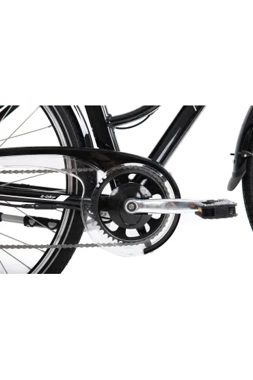 Romet Rower elektryczny GAZELA RM czarno-bia�y 18 M