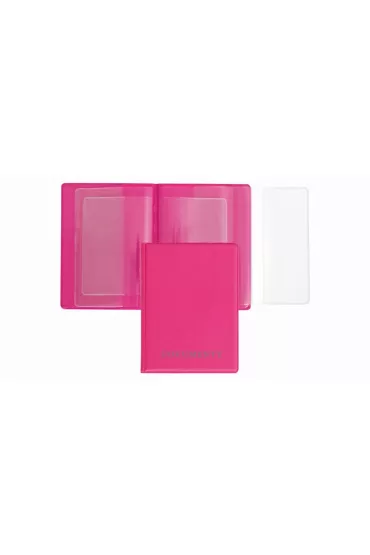 Biurfol Ok�adka na dokumenty z dowodem rejestracyjnym Pink