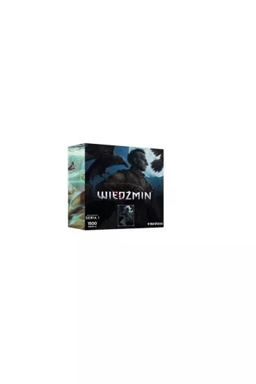 Puzzle 1500 el. Bohaterowie Wied�mina seria 1 Regis CDP.pl