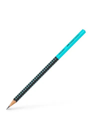 Faber-Castell O��wek Grip 2001 Two Tone - czarny/turkusowy (517012 FC)