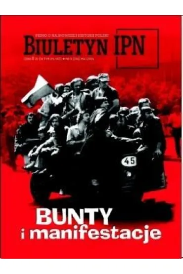 Biuletyn IPN nr 5/2026 Bunty i manifestacje