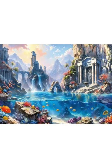 Puzzle 1000 el. The Legend of Atlantis CherryPazzi