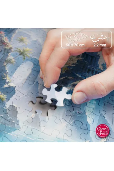 Puzzle 1000 el. The Legend of Atlantis CherryPazzi
