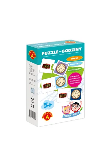 Puzzle Zabawa i nauka. Godziny Alexander