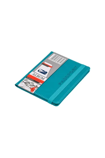 Elefant Album na paszport Flamenco turkusowy