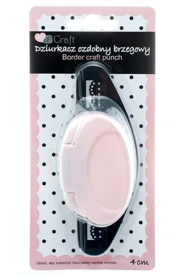 Dalprint Dziurkacz ozdobny brzegowy koronka 4 cm