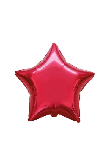 Godan Balon foliowy Gwiazda czerwona 48cm