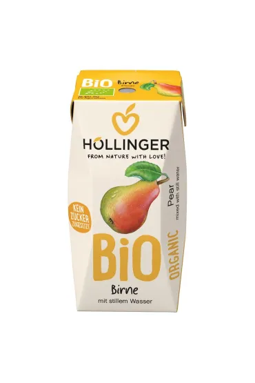 Hollinger Nektar gruszkowy m�tny 200 ml Bio
