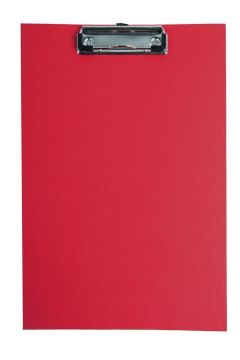D.rect Deska A4 PVC z klipem czerwona
