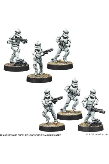 Star Wars Legion 2.0: Clone Troopers Infantry Atomic Mass Games
