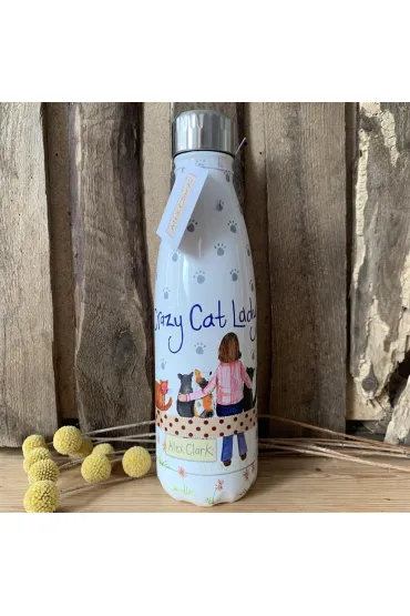 Alex Clark Termos Crazy Cat Lady Kociara 500ml