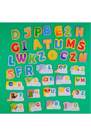 Carotina ci� nauczy! M�j pierwszy alfabet Lisciani
