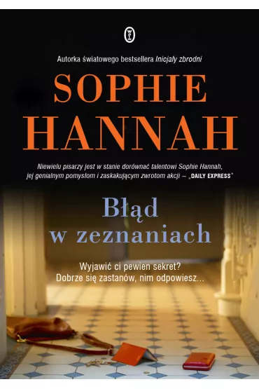 B��d w zeznaniach - Sophie Hannah