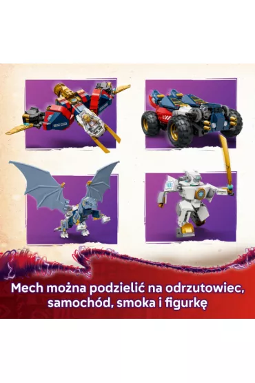 LEGO NINJAGO Wielofunkcyjny ultramech Zane`a 71834