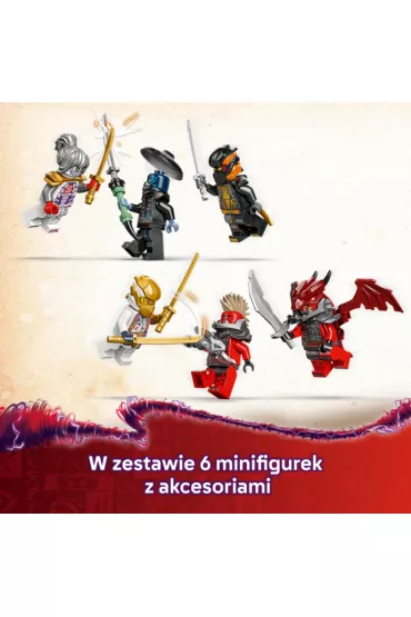 LEGO NINJAGO Wielofunkcyjny ultramech Zane`a 71834