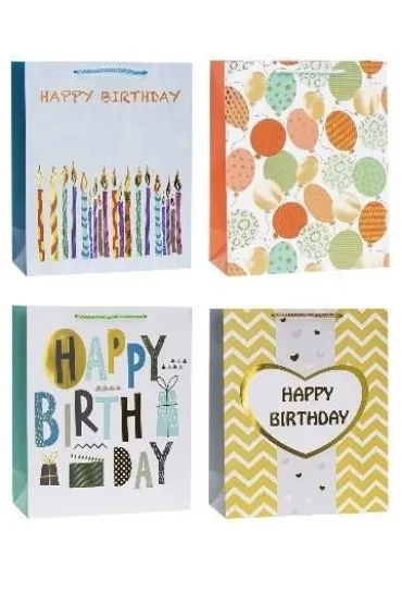 Rozette Torebka ozdobna hot-stamp mix 31x42x12cm