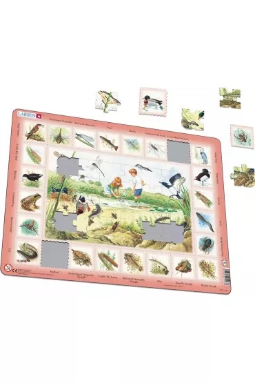 Puzzle Uk�adanka Przy stawie Maxi Tactic