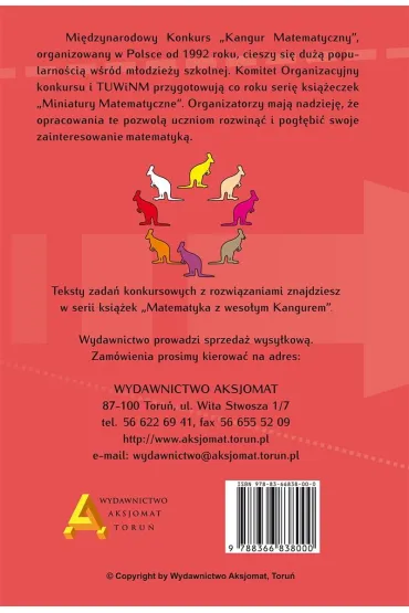 Miniatury matematyczne 75 - Andrzej Sendlewski, Mieczys�aw K. Mentzen, Agnieszka Krause