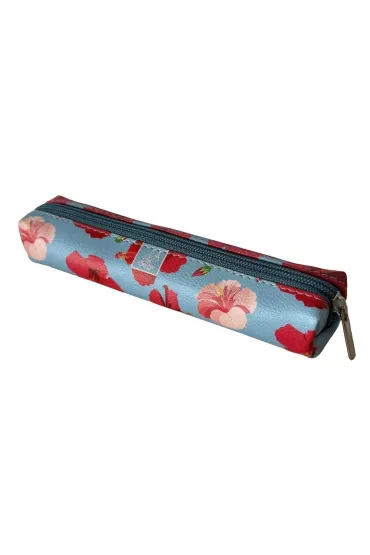 Bee-bee Pi�rnik mini prostk�t Hibiskusy w jeansie