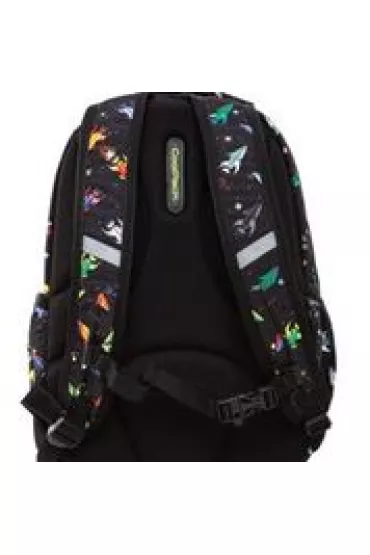 �wiec�cy plecak szkolny Coolpack Joy M Led Rockets