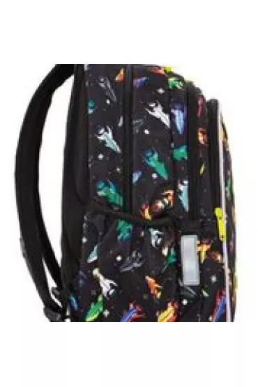 �wiec�cy plecak szkolny Coolpack Joy M Led Rockets