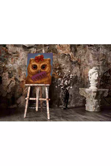 Twoje Hobby Malowanie po numerach - Ma�a sowa 40x50cm