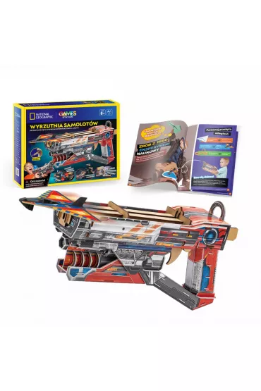 Puzzle 3D National Geographic - Wyrzutnia samolot�w Dante