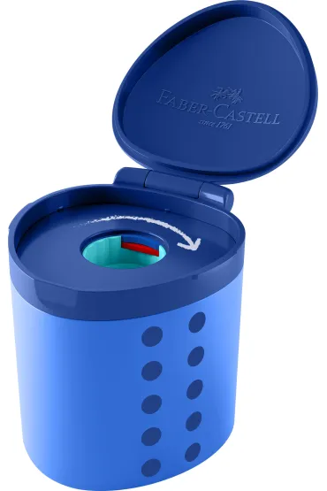 Faber-Castell Temper�wka Grippy z pojemnikiem do grubych kredek